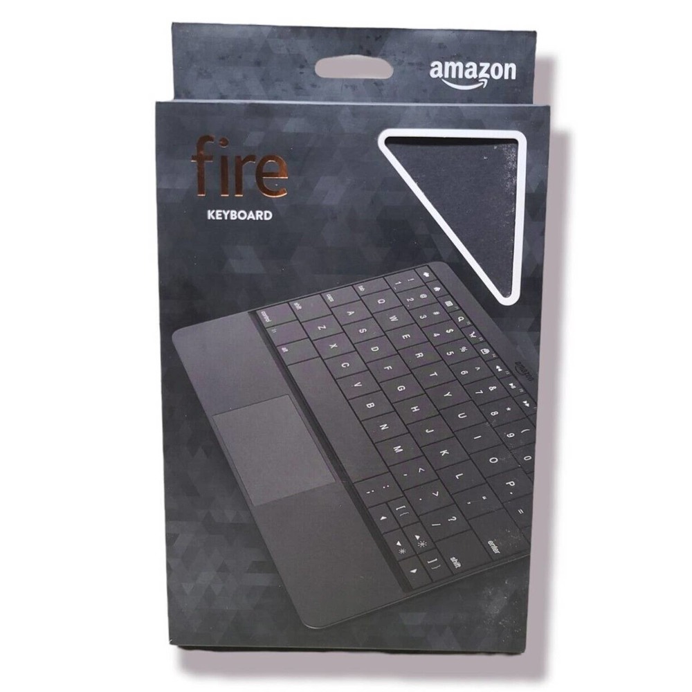 NEW! OEM Amazon Fire HDX 8.9 KEYBOARD 4th Gen Black NIB